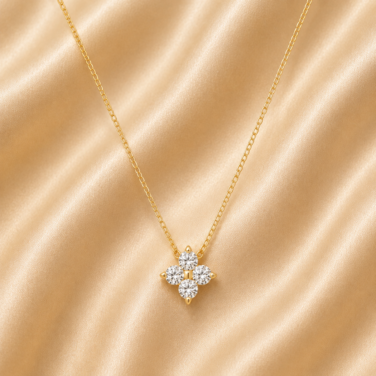 Collier Liora — Fleurs de Zircon