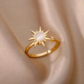 Bague Ondine — Goutte d'Eau Zircon Blanc